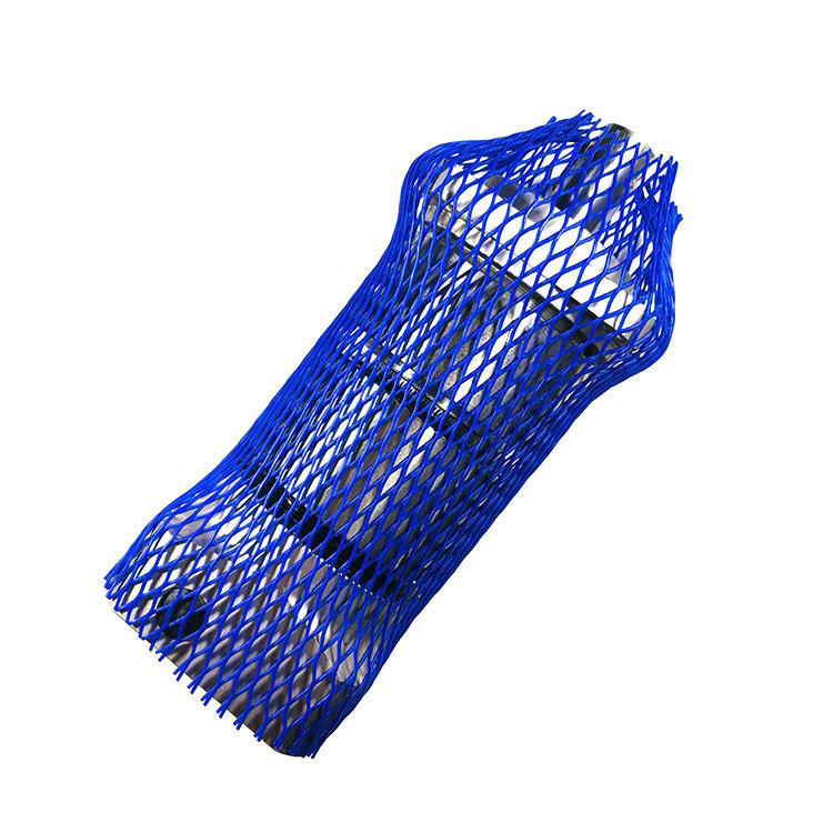 자동 크랭크축용 파란색 경질 플라스틱 메쉬 슬리브 그물 - 하드웨어 포장 보호 그물 롤
