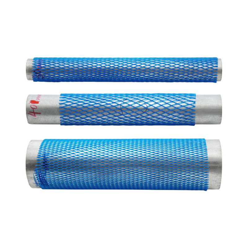 자동 크랭크축용 파란색 경질 플라스틱 메쉬 슬리브 그물 - 하드웨어 포장 보호 그물 롤